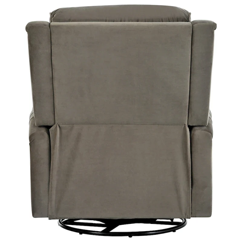 Marloo Modern Swivel Velvet Recliner Chair by Christopher Knight Home