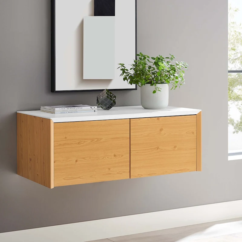 Kinetic Wall-Mount Office Storage Cabinet