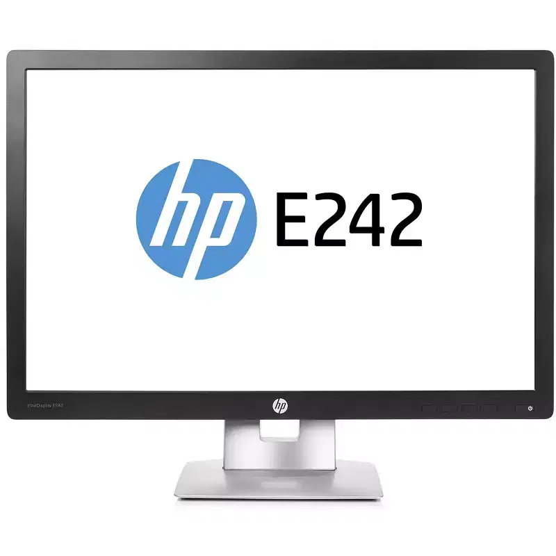 Refurbished HP EliteDisplay E242 24 Widescreen LED Backlight LCD Monitor 60HZ 7MS 16:10 FHD(1920 x 1200) - Manufacturer Refurbished