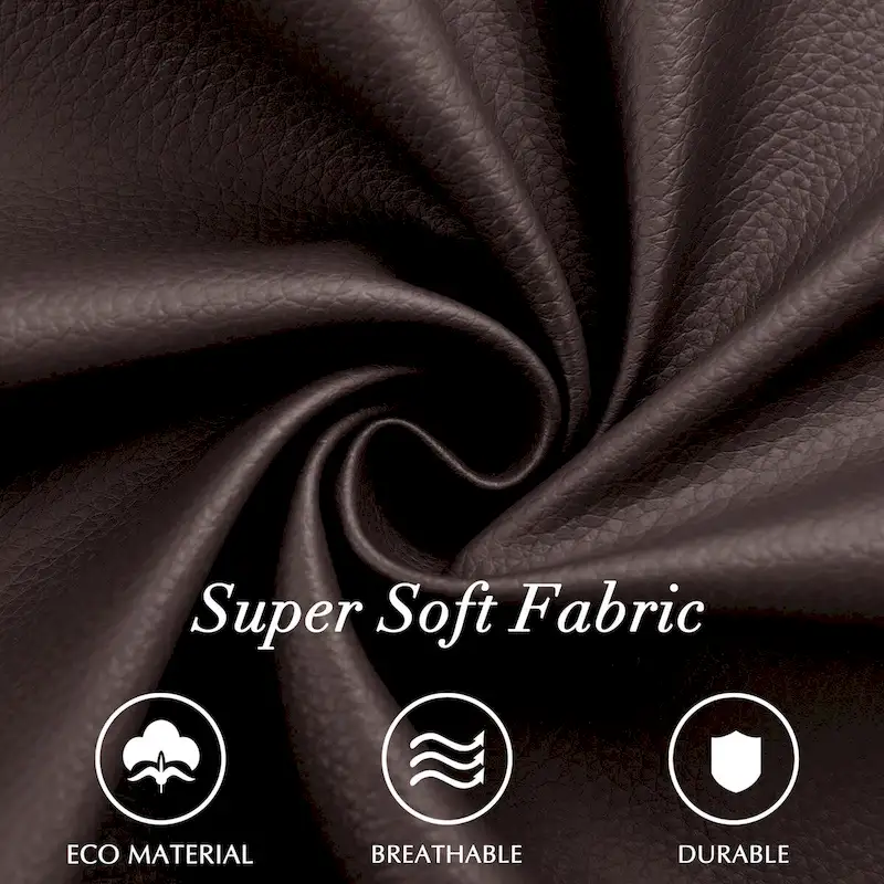 Subrtex(Set of 2)Faux Leather Parsons Upholstered Dining Chair