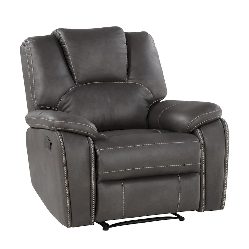 Kameryn Faux Leather Manual Recliner