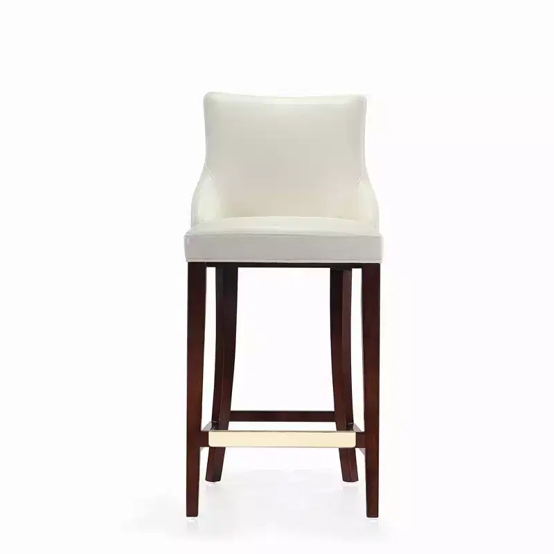 Manhattan Comfort Shubert Modern Leatherette Upholstered Barstool