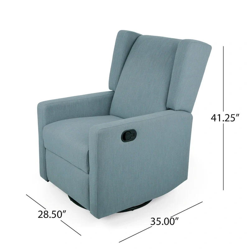 Hounker Modern Cushioned Swivel Chair