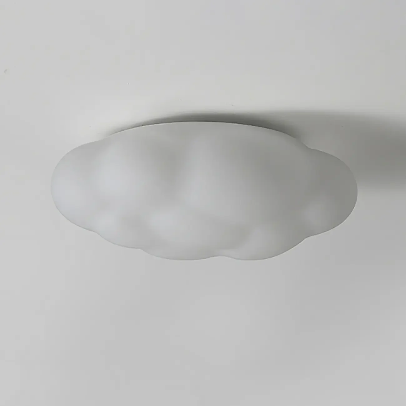 Modern Cloud Shape LED Flush Ceiling Light 3-Gear Dimming