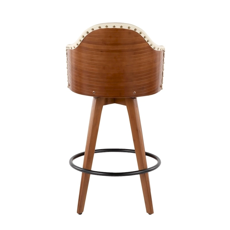 Carson Carrington Valsatra Mid-century Modern Counter Stool