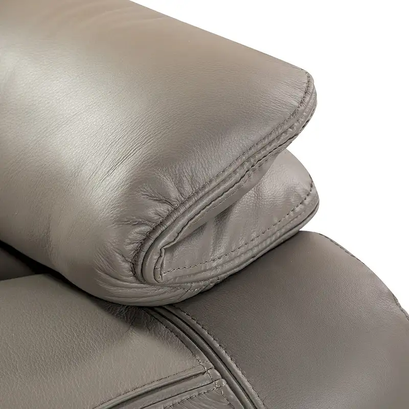 Mercedes Genuine Leather Power Recliner with Cushion Padded