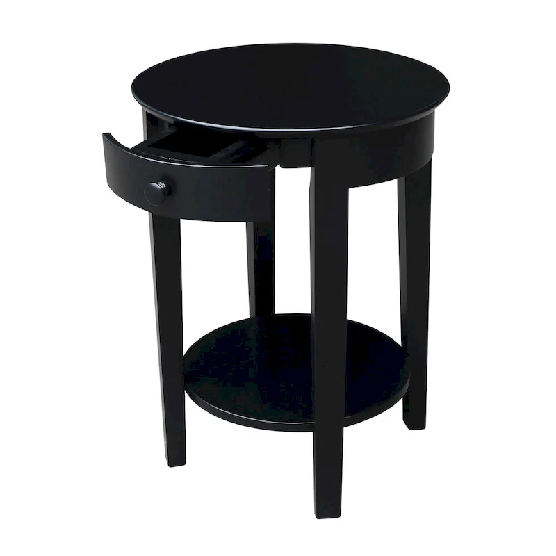 Solid Parawood Philips Accent Table