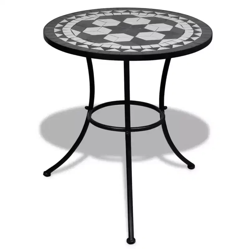 vidaXL Mosaic Bistro Set Terracotta and