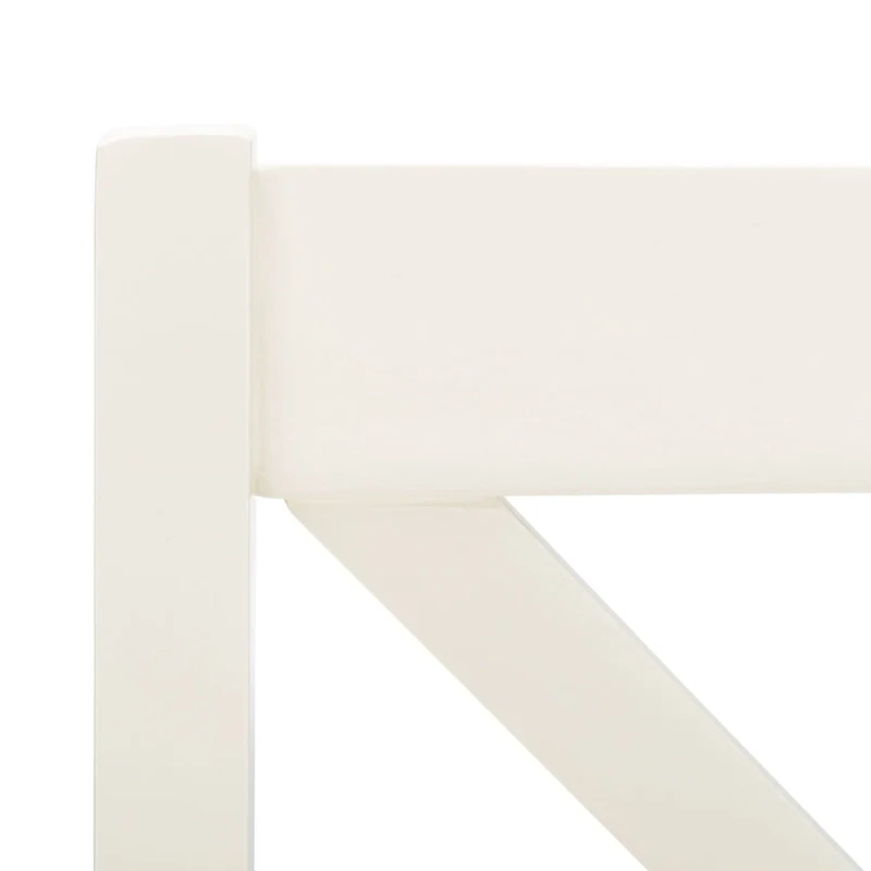 SAFAVIEH Lulla Farmhouse x-Back Dining Chair (Set of 2) - 18.4 W x 19.9 L x 37 H - 18Wx20Dx37H