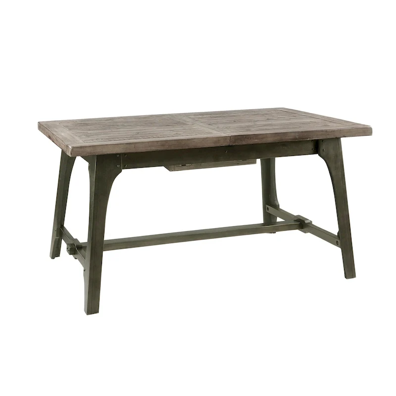 Grey Extension Dining Table, Seats 4–6