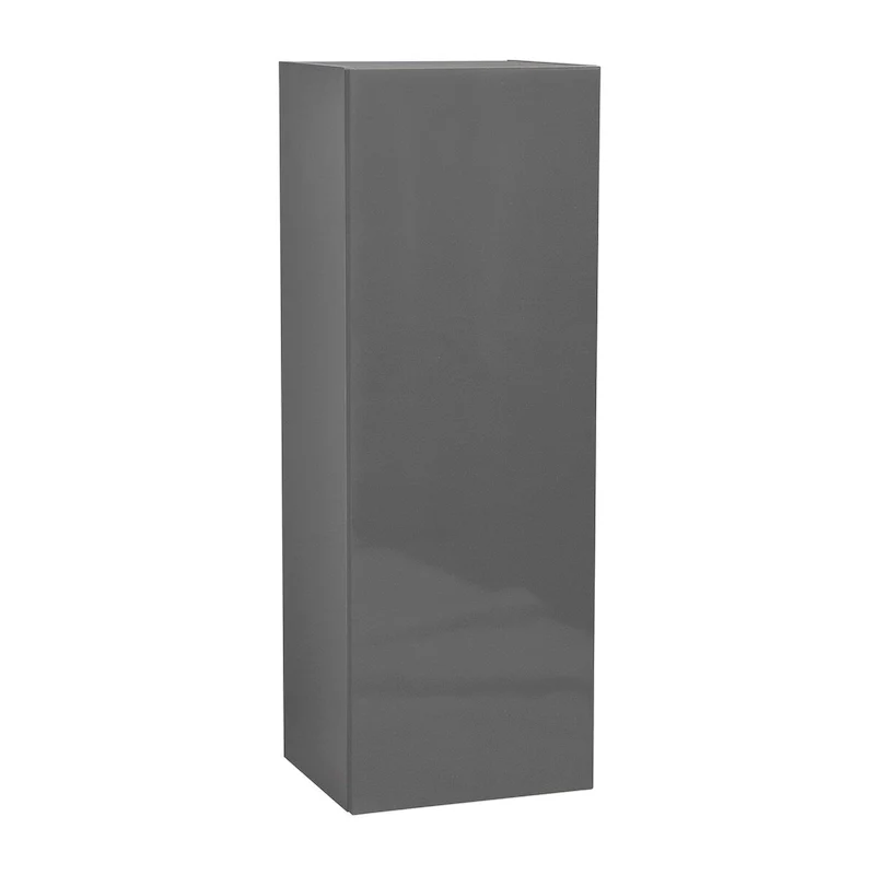 Wall Cabinet Single Door — Grey / White / Black / Off-White / Clear / Brown — 15