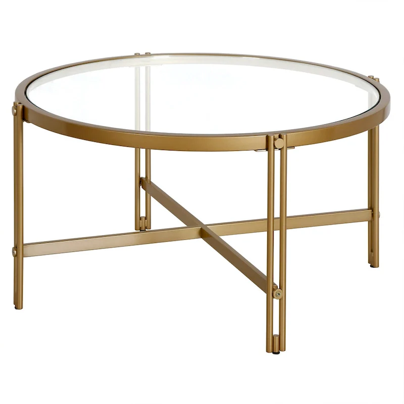 Inez 32   Wide Round Coffee Table