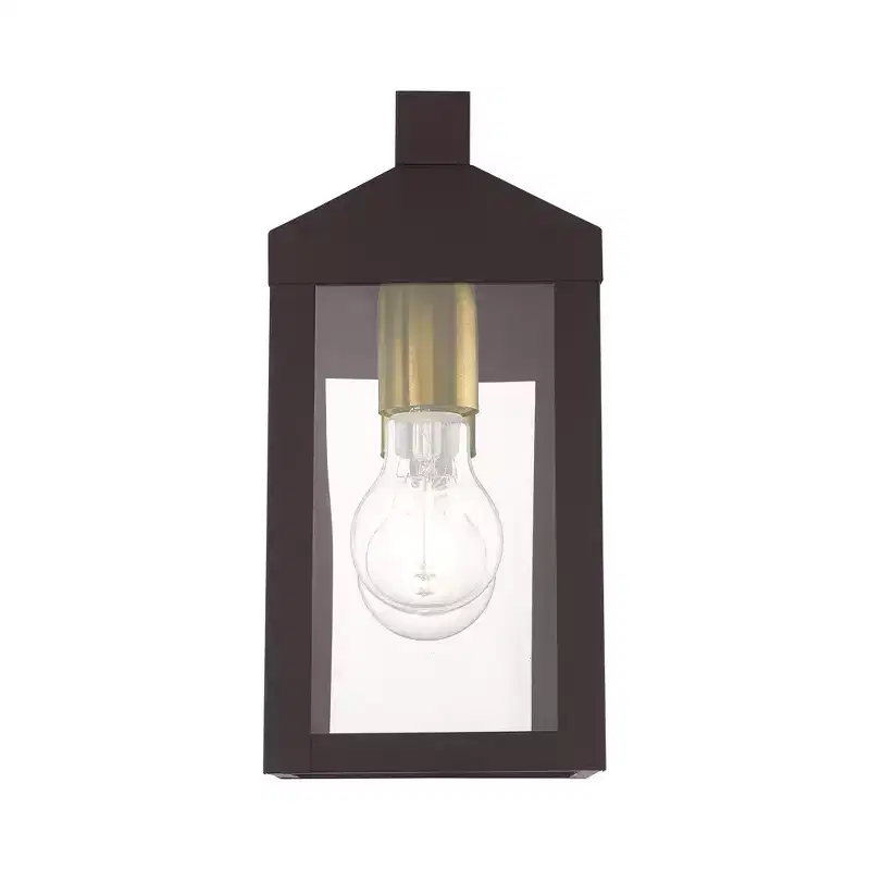 Livex Lighting Nyack 1 - Light Wall Light in Bronze