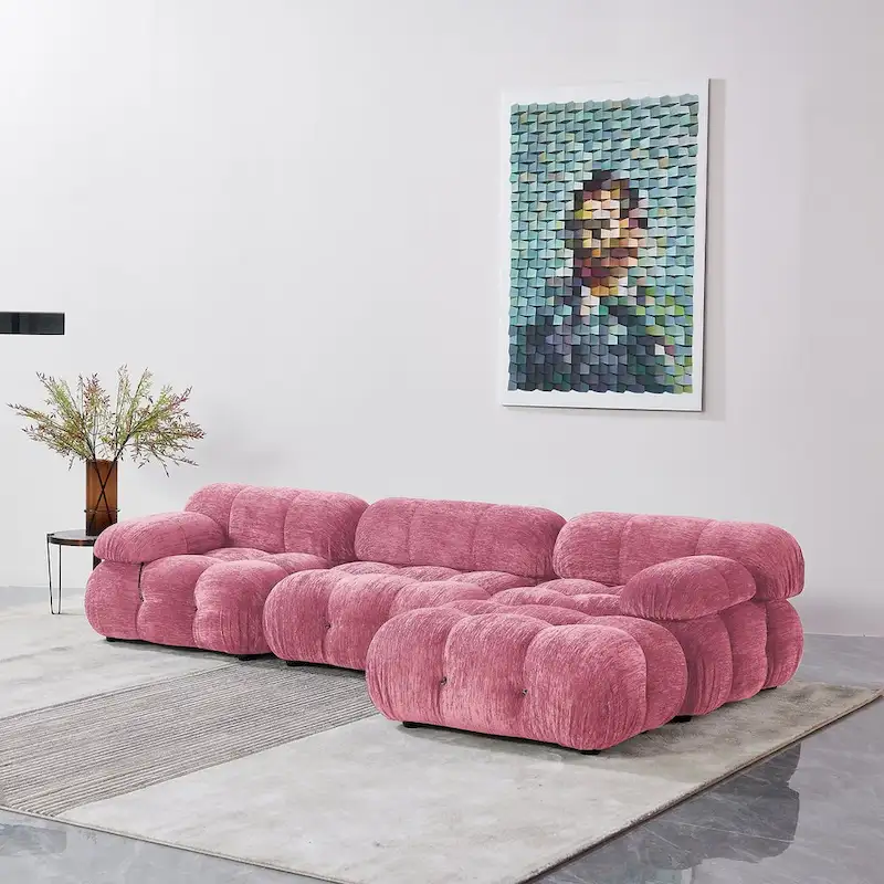 Daimion 4 Pieces Upholstered Sectional