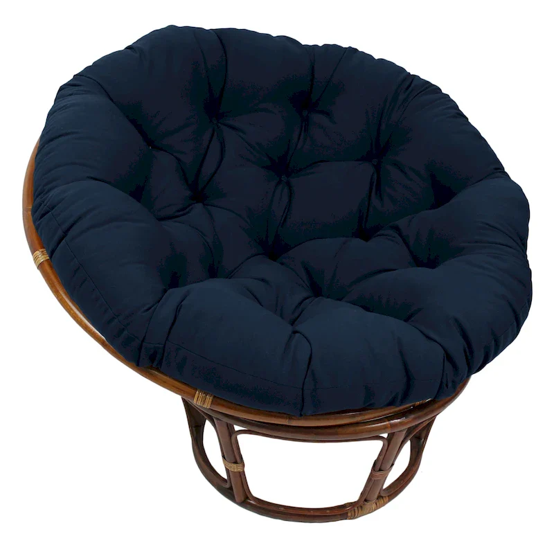 52-inch Solid Twill Papasan Cushion (Cushion Only)
