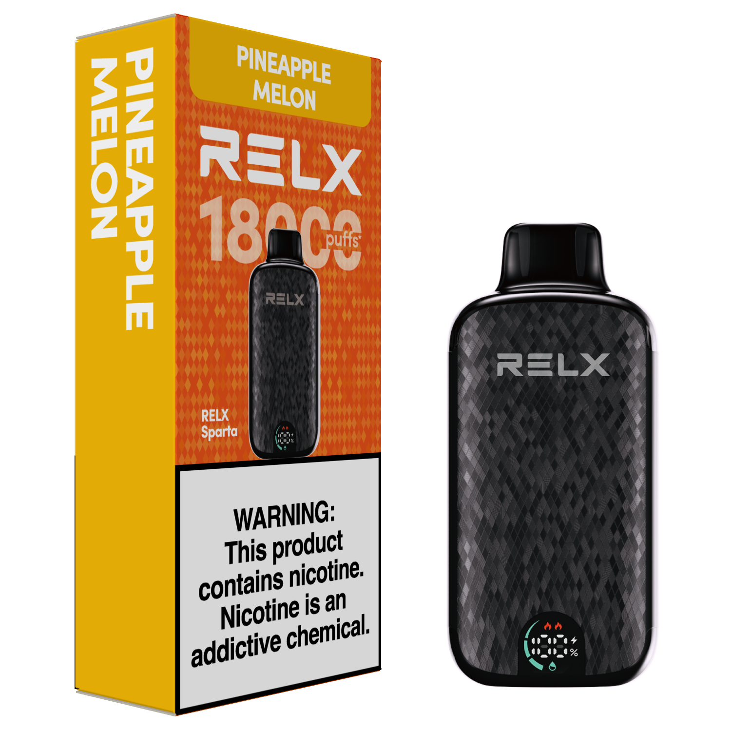 new Relx Sparta 18000 Puffs 20 Flavors