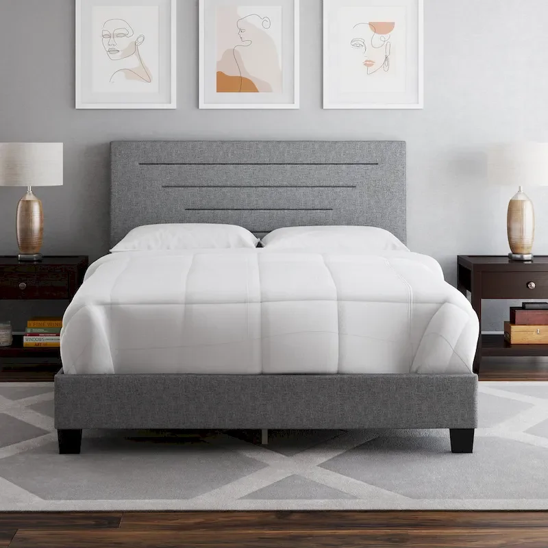 Boyd Sleep Cordoba Upholstered Linen Bed Frame