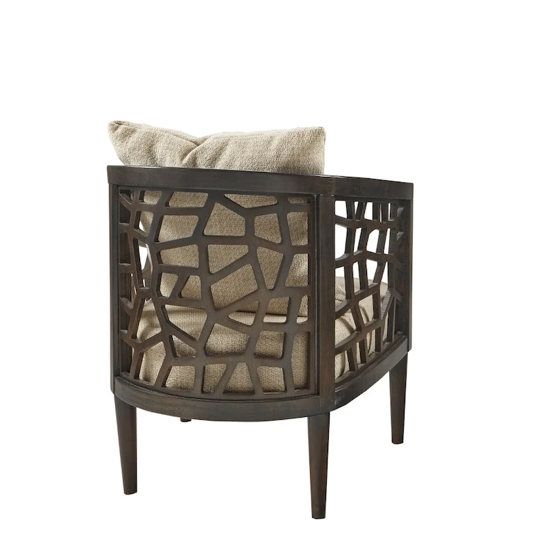 INK+IVY Crackle Accent Chair