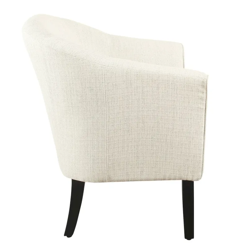 Kingswell Natural Textured Barrel Accent Chair