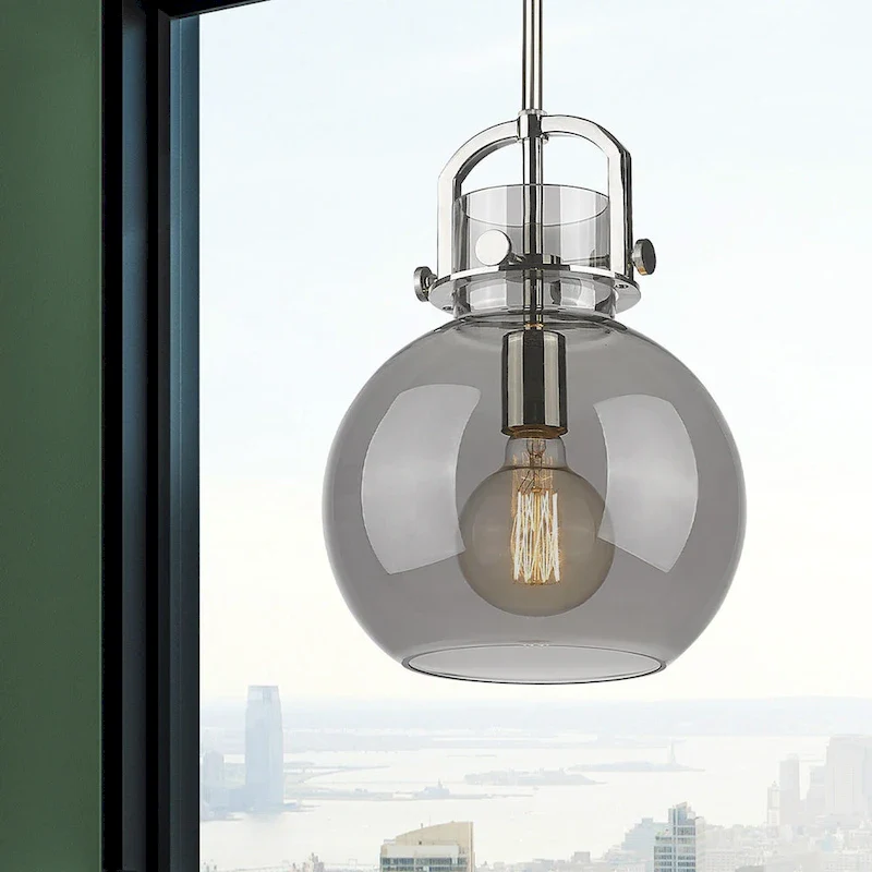 Innovations Lighting Newton Sphere - 1 Light 10  Stem Hung Pendant