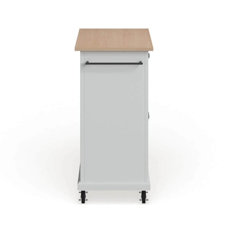 Crosley Compact Wood Top Kitchen Cart - 31W x 18D x 35.5H