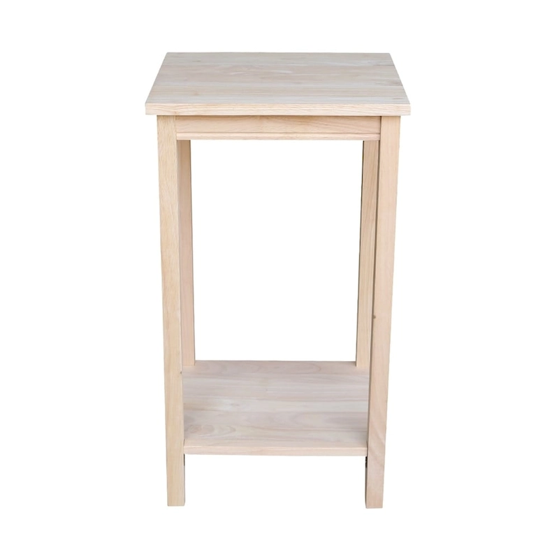 The Gray Barn Moonshine Unfinished Accent Table