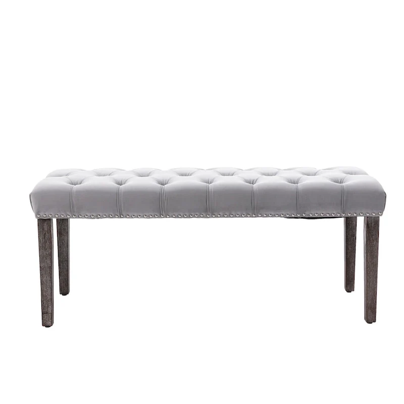 Velvet Dining Bench Bedroom Bench