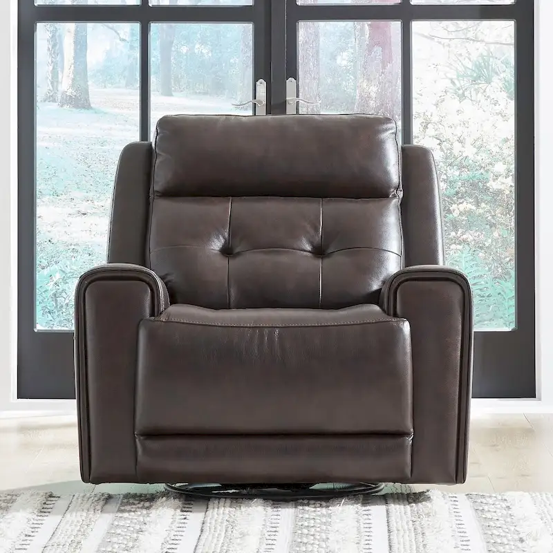 Carrington Leather Power Recliner