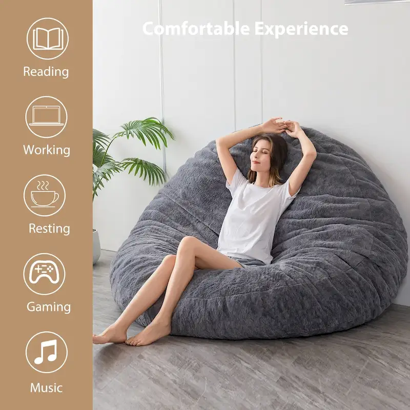3 in 1 Convertible Bean Bag Chair
