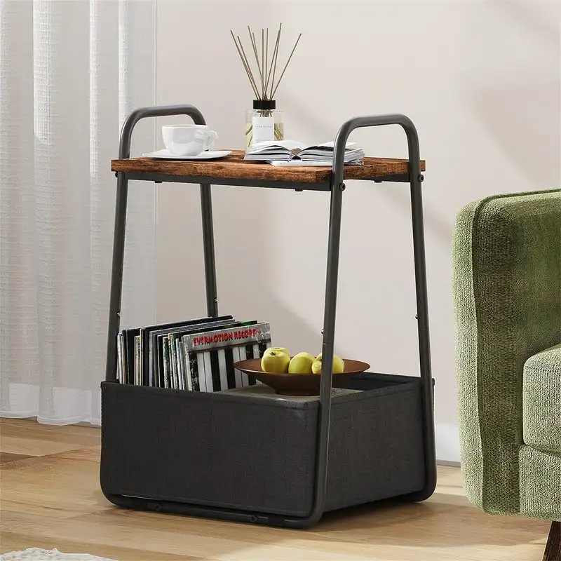 Side Table Set of 2 - 16.93D x 14.57W x 24.02H