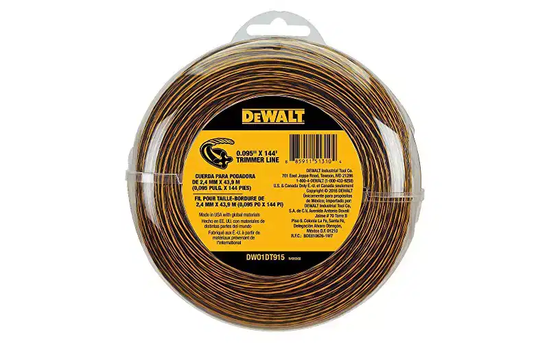 Dewalt DWO1DT915 String Trimmer Line, 144-Feet by 0.095-Inch