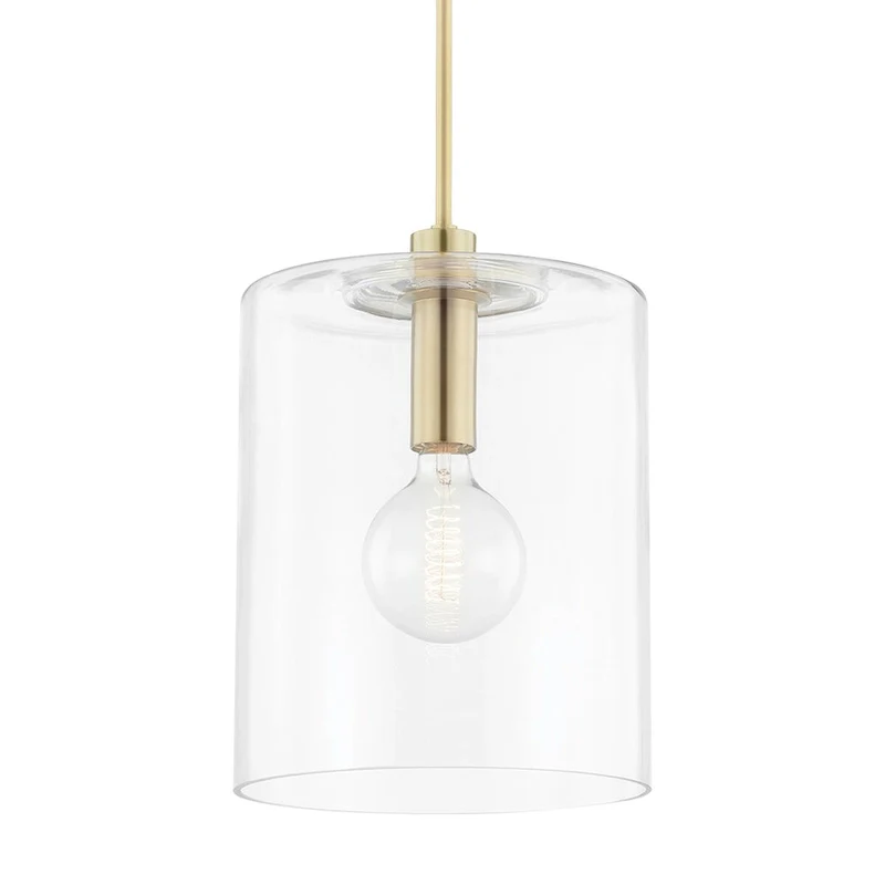 Mitzi by Hudson Valley Neko 1-light Pendant with Clear Glass