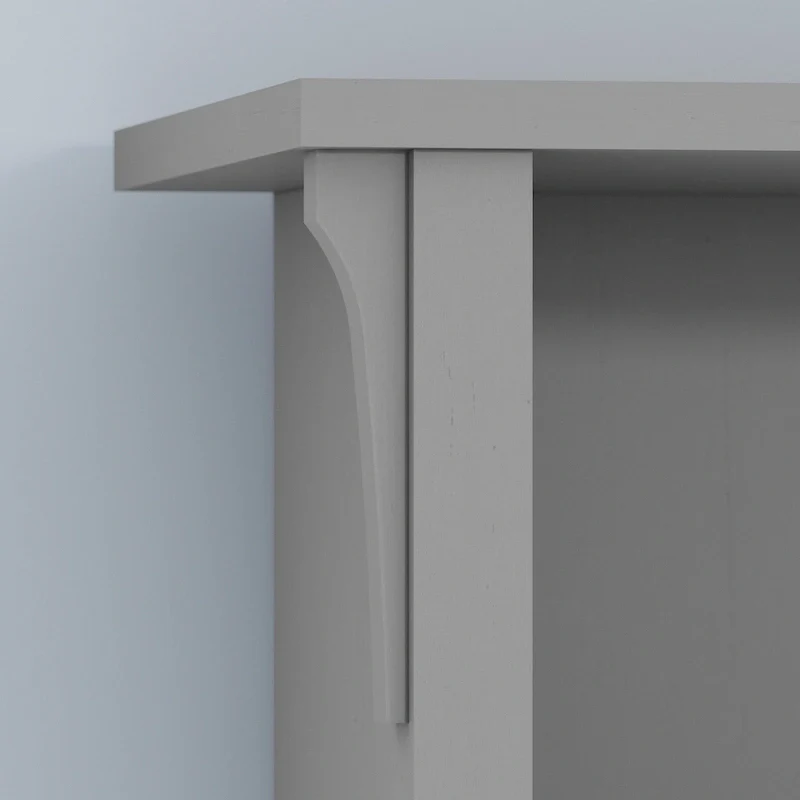 Salinas Tall 5-shelf Bookcase (Set of 2) by Bush Furniture