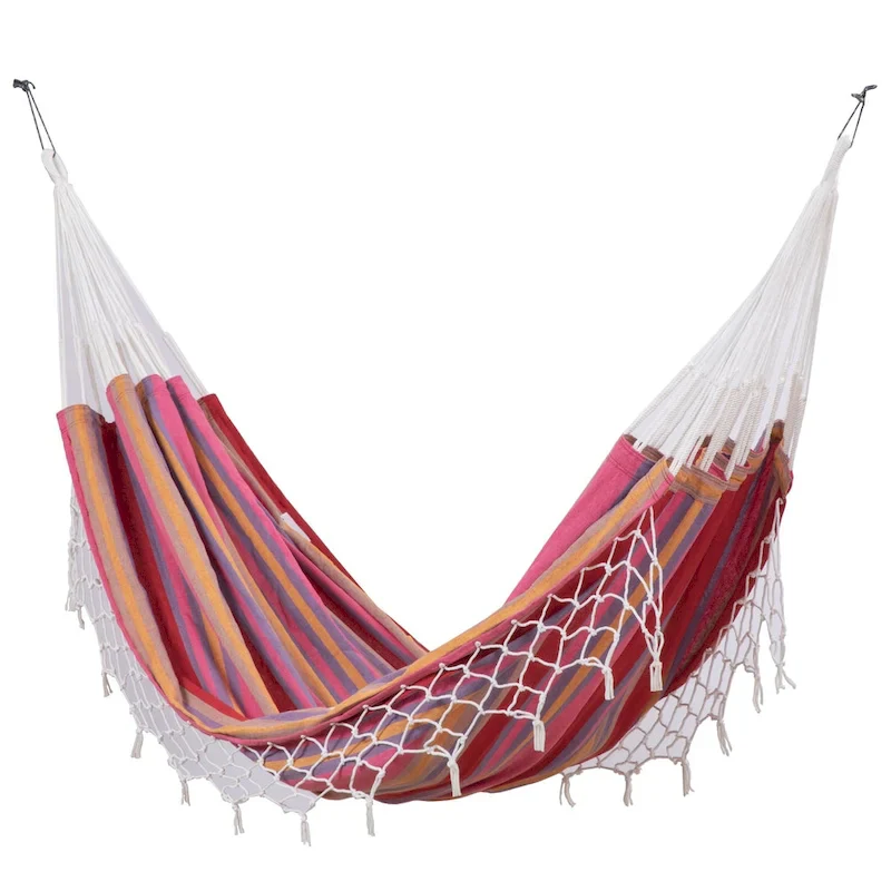 Brazilian Patio Hammock Cotton Outdoor Swing Chair