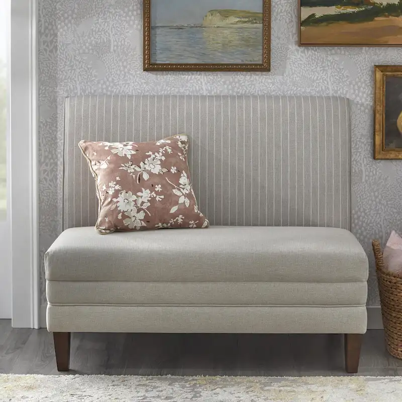 Lifestorey Phillips Upholstered Bench