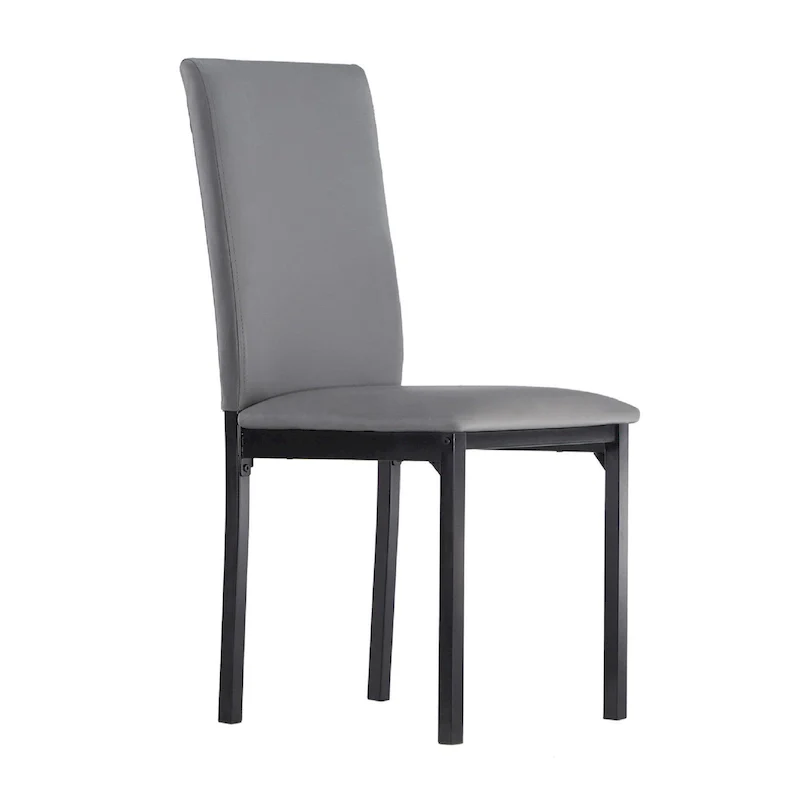 Darcy Espresso Metal Upholstered Dining Chair (Set of 2) by iNSPIRE Q Bold