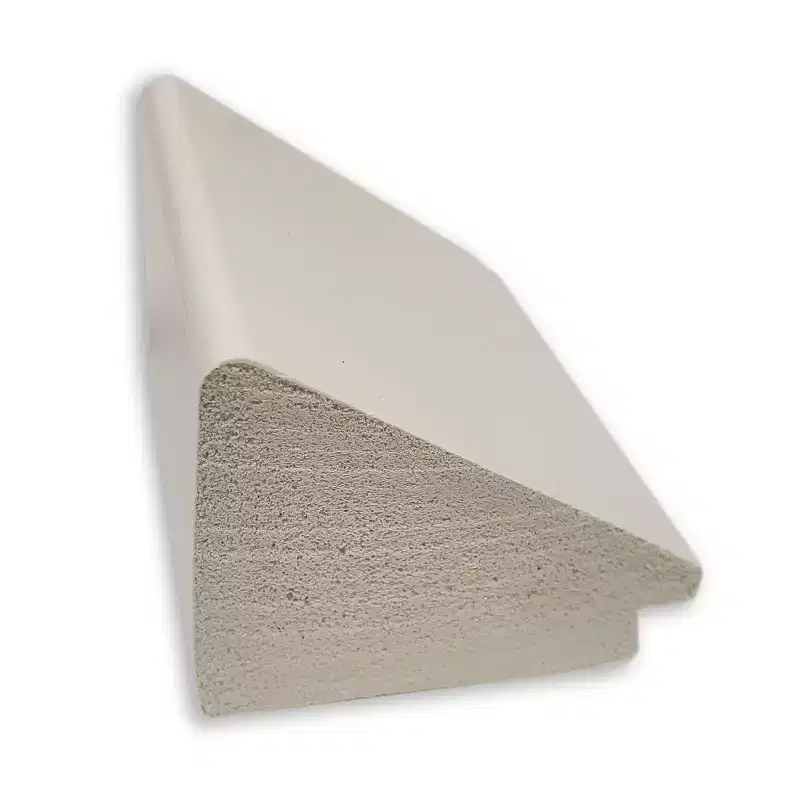 30" x 30" Non-Beveled Wedge White Wall Mirror - Amanti Art