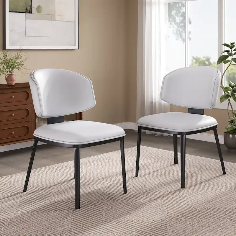 Christopher Knight Home - PU Leather Upholstered Dining Chairs