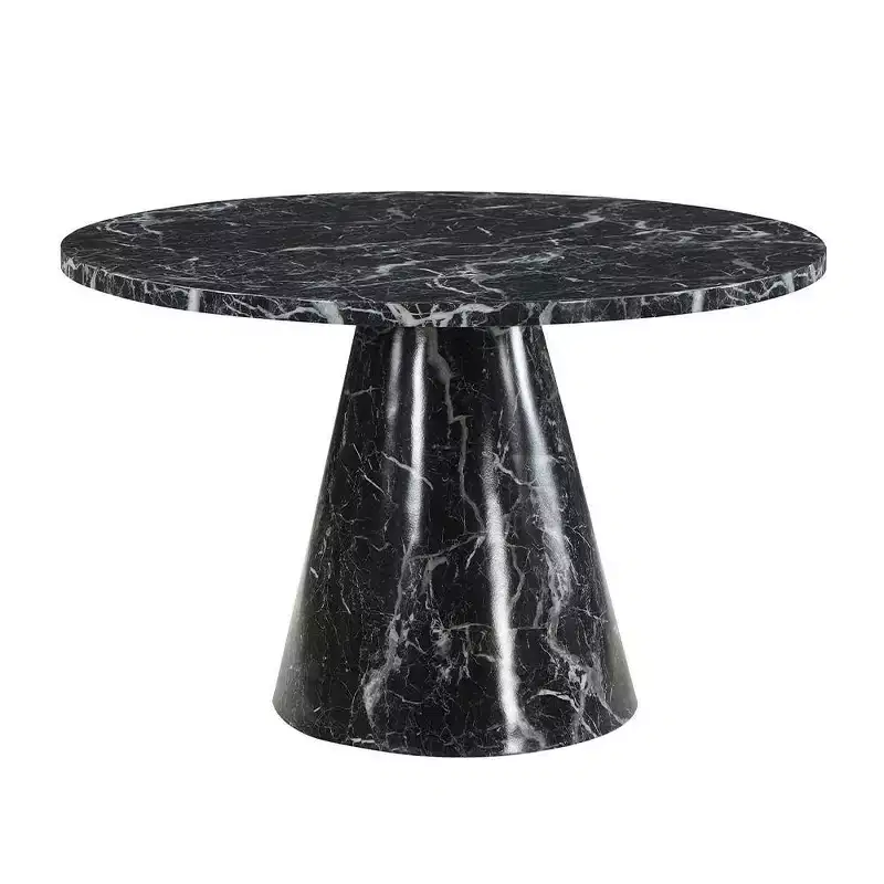 Acme Furniture Hollis Dining Table Engineering Stone Finish
