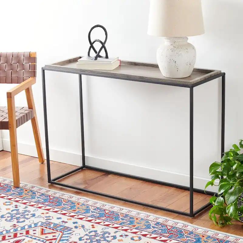 Living Room Foyer Entryway Console Table - 43.3 W x 15 L x 31.5 H - 43Wx15Dx32H