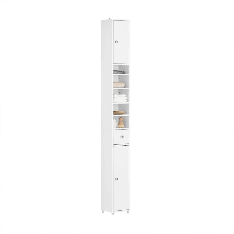 BZR34-W Bathroom Tall Cabinet Cupboard Storage Cabinet