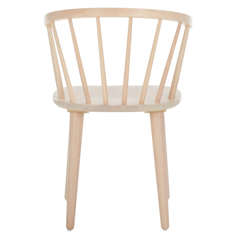 SAFAVIEH Home Blanchard 18-inch Curved Spindle Side Chair [SET of 2] - 21W x 21D x 30H
