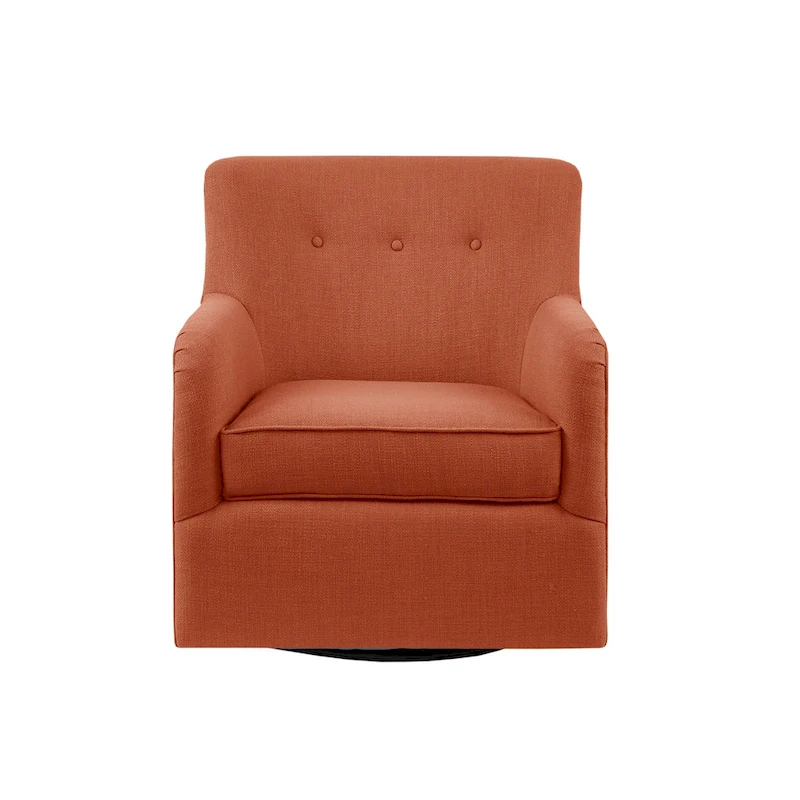Madison Park Jayne 360-degree Swivel Arm Chair