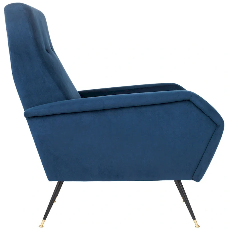 SAFAVIEH Senja Mid-Century Modern Retro Club Chair - 27.5  x 34.8  x 37  - 28Wx35Dx37H
