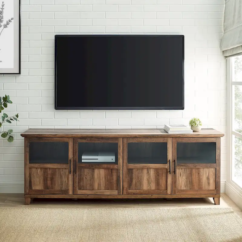 70-inch Split Panel 4-Door TV Stand