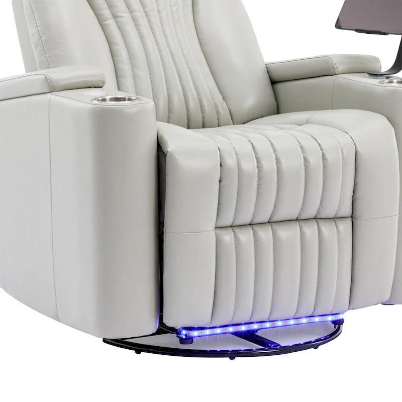 Multifunctional 270 Swivel Home Theater Power Recliner