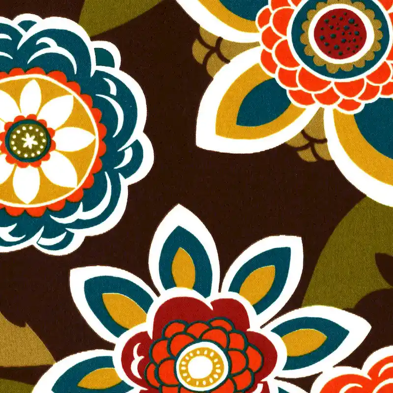 International Caravan Maui Footstool with Cushion