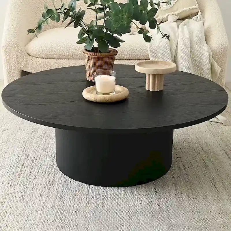 Pedestal 40  Coffee Table