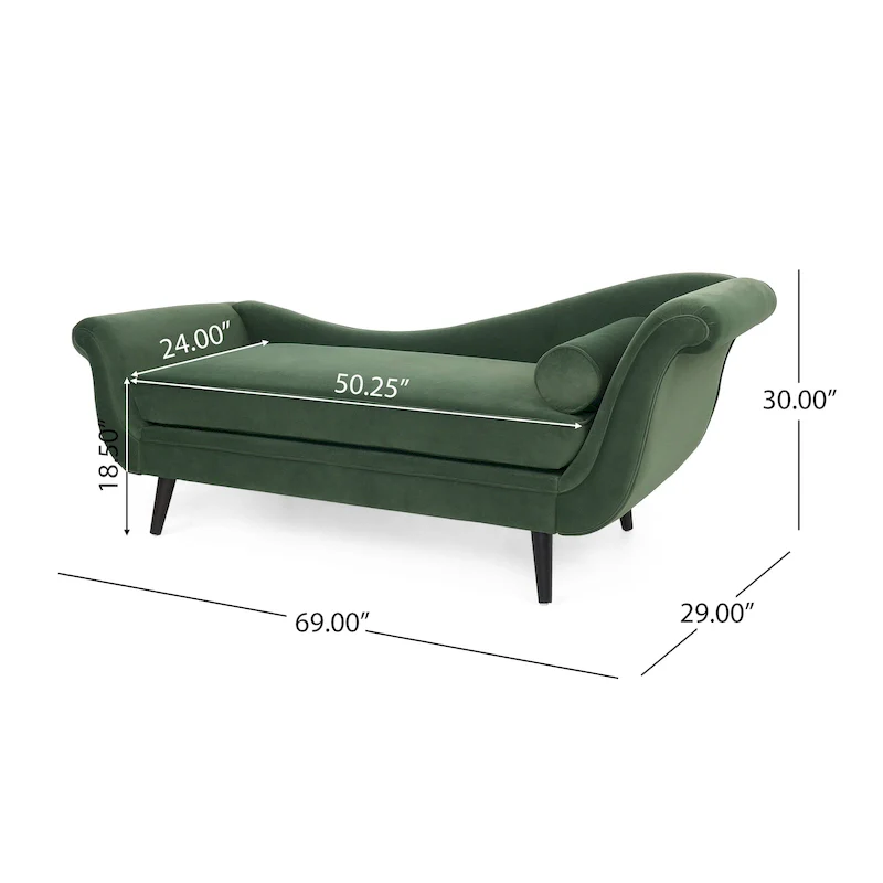 Upholstered Chaise Lounge
