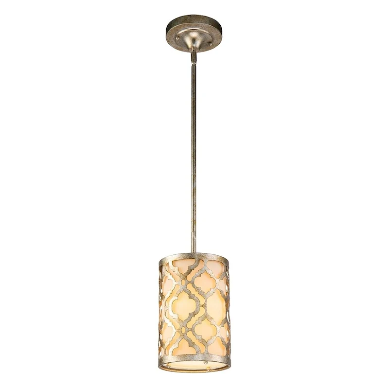 Kitchen Metal Weathered Silver Mini Pendant By Lucas McKearn